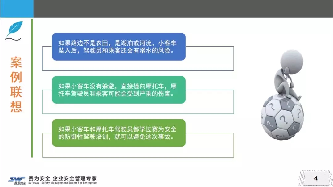 防御性驾驶的案例分析，PPT课件（三）